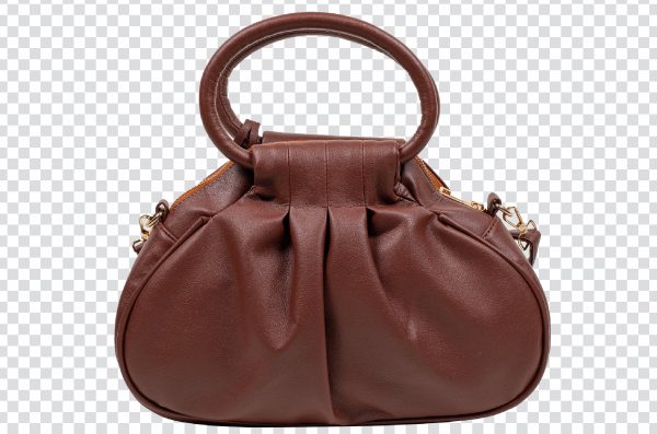 Brown vanity bag png