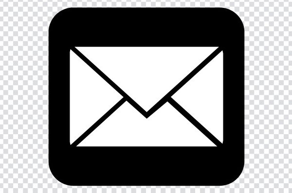 Black Email Icon