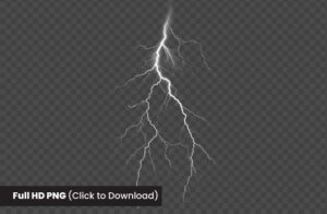 Lightning transparent PNG