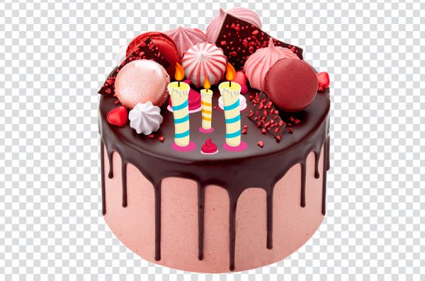 Birthday Chocolate Truffle Cake transparent, 1660 x 2000 Cake PNG