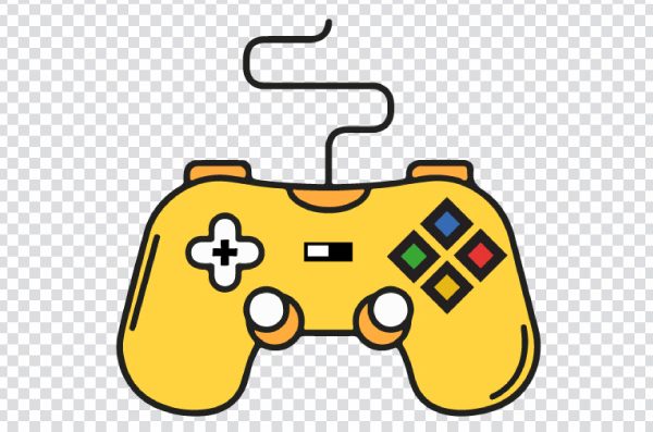 Game Controllers, Joysticks, game icon and Technology for Gamers