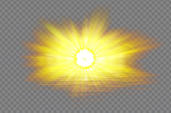 Golden sun on the water surface , sun, rising sunrise, sunlight, sun ray png