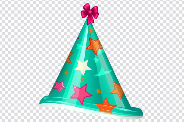 Transparent Birthday Party hat