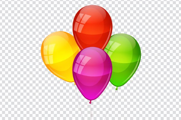 multicolor birthday Party balloons illustration, Balloon, Baloon, easter Egg, baloon, party Supply png