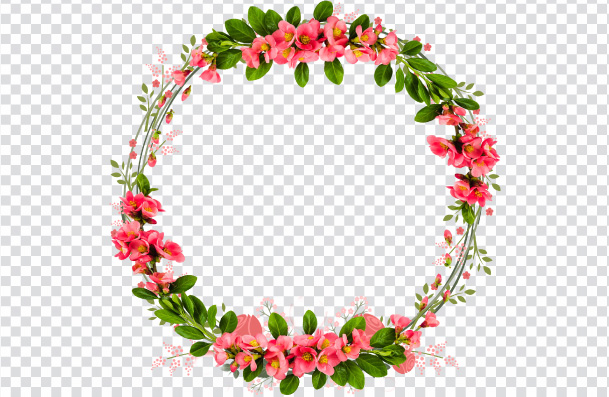 Floral photo frame, Watercolor floral frame, Decorative floral frame, Wedding floral photo frame png