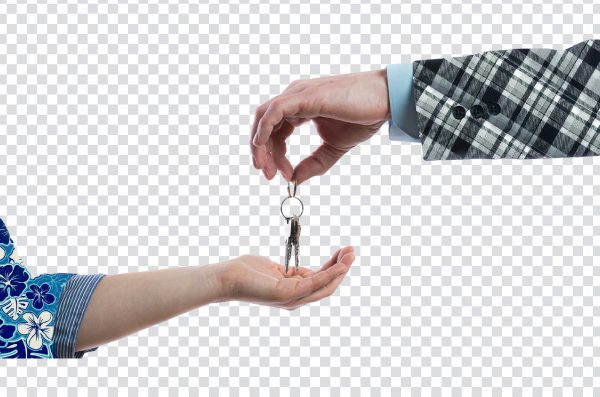 House key PNG, key in hand, Home key, Property key , hand, arm, Real estate key PNG
