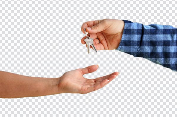 House key, Property Home, key, hand, arm, real state house hand over png