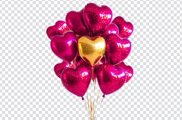 Love Heart Balloons, Valentine's Day Heart, heart ballon, love, wedding, balloon png