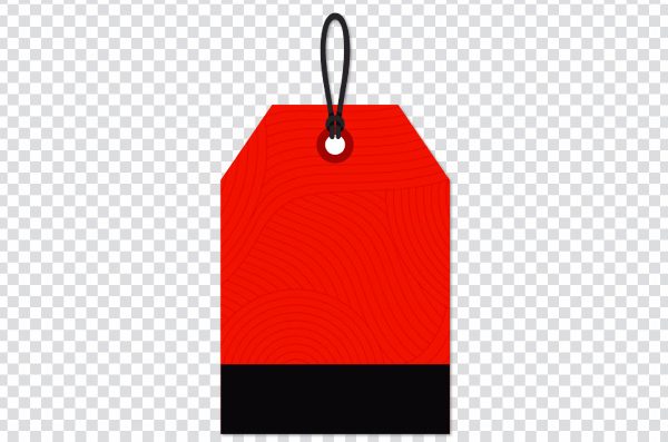 Red and Black product tag, Price tag, PRICE TAG, label, rectangle, ecommerce png