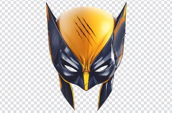Wolverine Mask png, Superhero Mask, Marvel Wolverine illustration, Wolverine Superhero Mask png