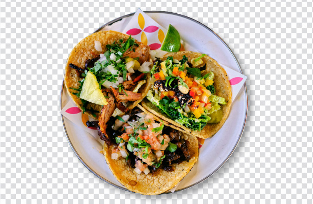 Taco PNG for restaurant menu