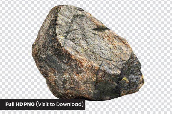 Boulder PNG for Games & Realistic Rock PNG – HD Transparent Background