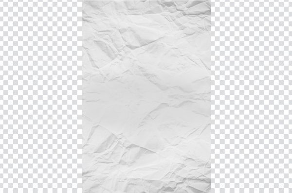 Crumpled Paper Texture PNG