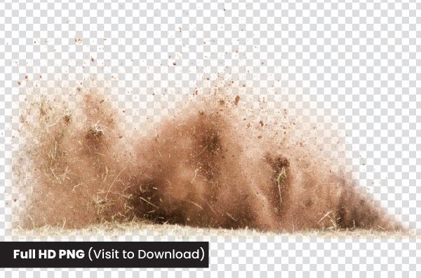 Dust Explosion PNG | Free Dust Particles PNG with Transparent Background
