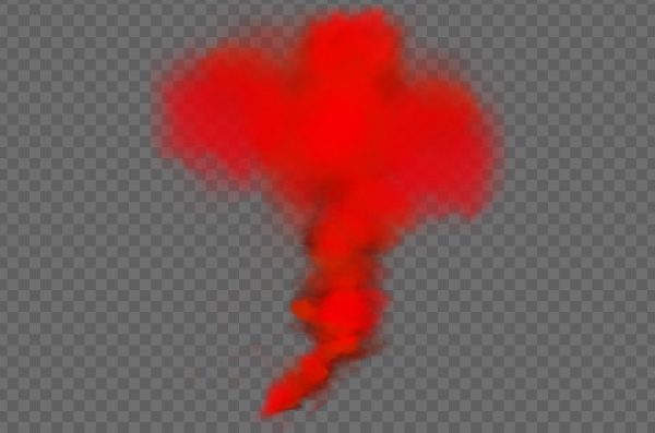 Flare Gun Smoke PNG | Signal Flare Smoke | Red Smoke PNG
