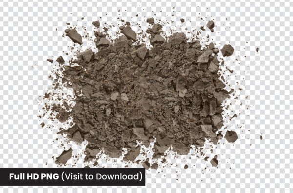 Mud PNG with Transparent Background