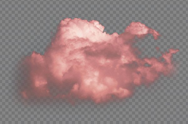 Pink Cloud PNG, Soft Cloud, Fantasy Cloud PNG