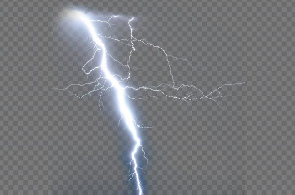 Thunder lightning, Vivid lightning thunder, Electric blue Thunder png