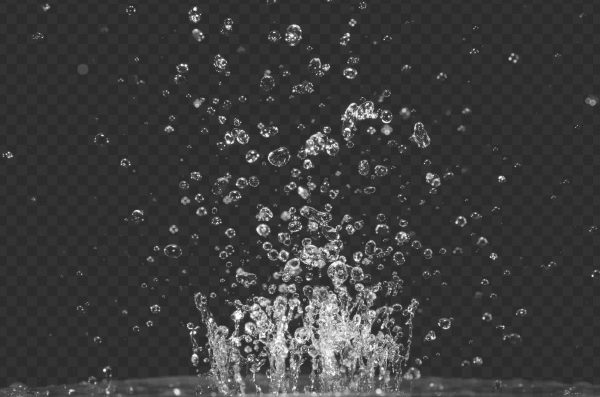 Water Droplets png, Bubbles in the water, Splash, Puddle png
