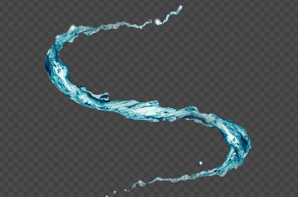 Water splash transparent background, Water Skin, Splashing png