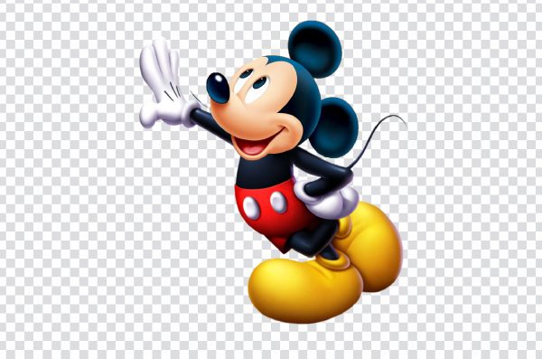 Mickey Mouse Standing PNG | Free Cartoon Pose Download
