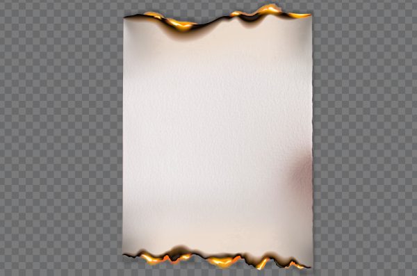Burnt Paper Texture PNG – Free Transparent HD Download