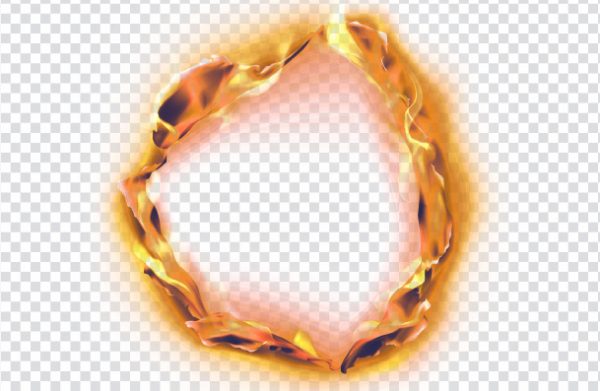 Realistic burnt paper texture PNG