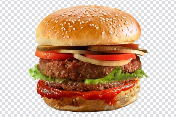 Spicy Burger PNG | Free Transparent Food Image
