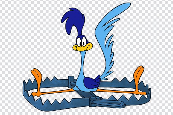 Road Runner Transparent PNG – Free HD Cartoon Image