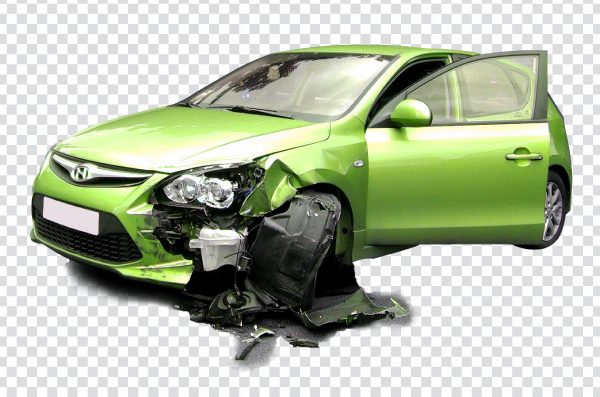 Broken Car PNG – Damaged Vehicle Transparent Image