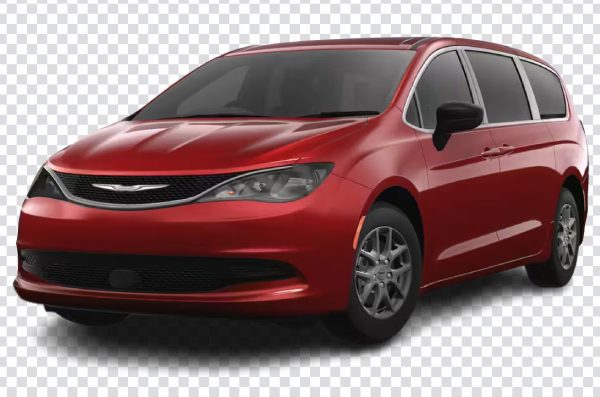 Chrysler 2025 Voyager LX Red PNG