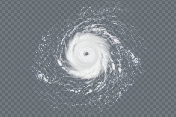 Spinning Hurricane PNG