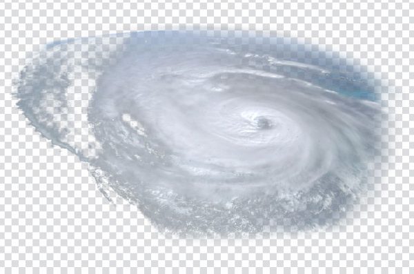 Whirling Hurricane PNG – Transparent Typhoon Storm