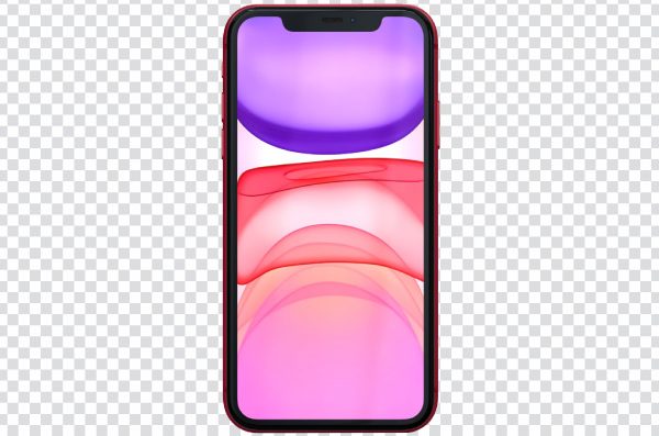 iPhone 11 Front View PNG – High-Quality Smartphone Display Image