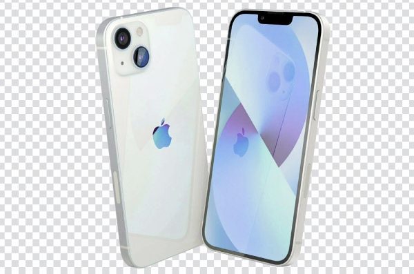 iPhone 13 Full Body PNG – High-Quality Transparent Smartphone Image
