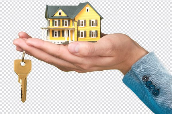 Agent Delivering House Key PNG – Free Transparent Real Estate Image