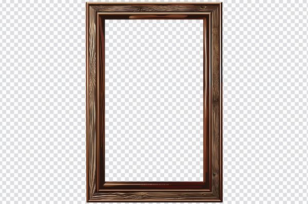 Antique Wooden Frame PNG Transparent
