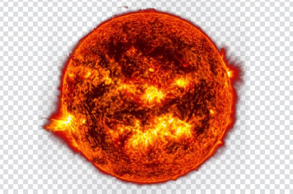 Sunburst PNG – Transparent Radiating Sun Rays Graphic