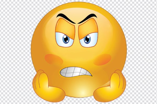 Angry Expression Emoji PNG – Angry Face PNG Transparent