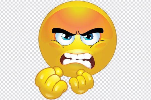 Furious Emoji PNG – Angry Emoji Face PNG Transparent