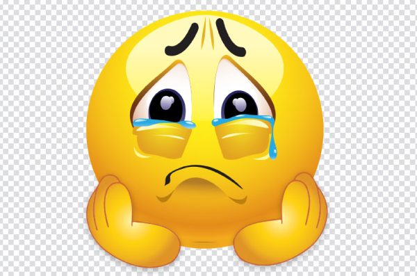 Sad Tear Emoji PNG – Crying Face Emoji PNG Transparent