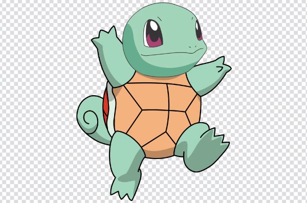 Squirtle Pokémon PNG – Cute Squirtle Cartoon Transparent