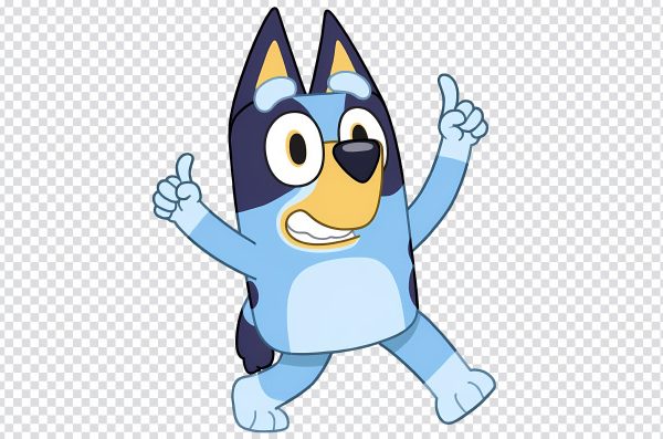 Bluey Dancing PNG – Free Cartoon Bluey Transparent Download