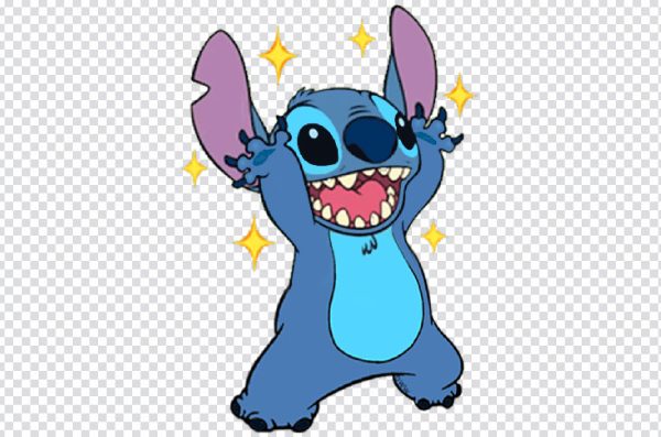 Excited Stitch PNG Images - stitch happy png