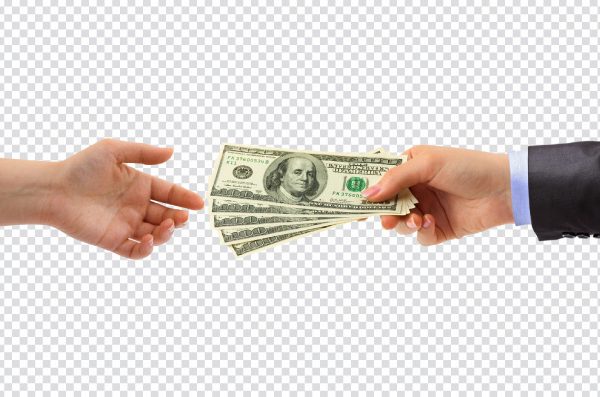 Money Transfer & Bank Payment PNG – Financial Service & Hand Cash PNG
