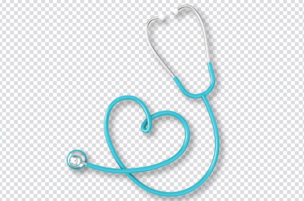 Nurse Love Shape Stethoscope PNG – Free Transparent Download