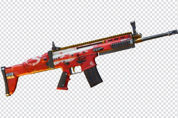 PUBG SCAR-L Weapon Skin PNG