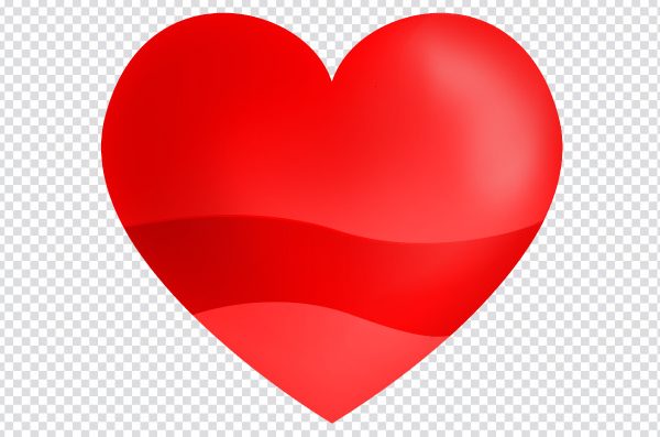 Red Heart PNG Transparent – Free Download