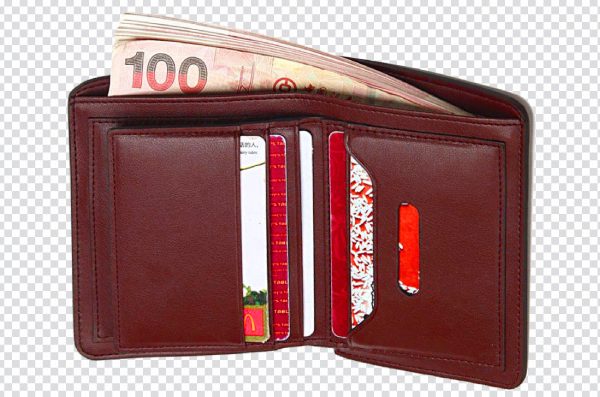 Wallet with Money PNG – Free Transparent Download