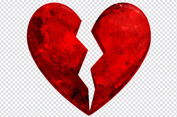 Broken Heart PNG Transparent – Free Download